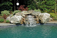 Natural Stone Waterfall